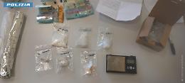 Spaccio in cantina: arrestato 45enne a Latina con cocaina, hashish e bilancini