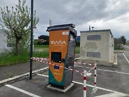 Furto alle colonnine elettriche: rubati i cavi di ricarica 