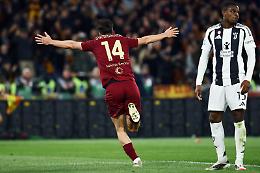 Shomurodov replica a Locatelli: la sfida tra Roma e Juventus finisce 1-1