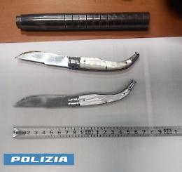 Droga e coltello nei luoghi della movida. Denunciato anche un minorenne