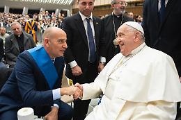 Papa Francesco, quell'udienza della Provincia e la chiamata alla famiglia di una vittima di Covid