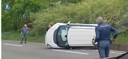 Incidente sulla Pontina, traffico rallentato