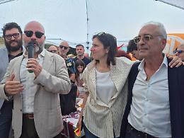 Elly Schlein a Nettuno per promuovere i referendum sul lavoro:  "Votiamo sì per dire basta alla precarietà"