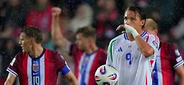 Italia umiliata ad Oslo: perde 3-0 e la corsa verso gli Stati Uniti si fa in salita