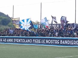 La protesta della  tifoseria del Città di Formia 
