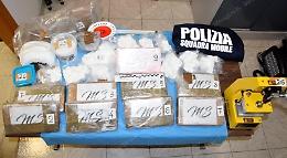 Dodici chili tra cocaina e hascisc, patteggia 5 anni