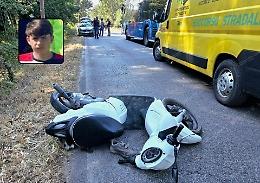Mortale, travolto in scooter da un bus: la vittima è Simone Besco di 15 anni