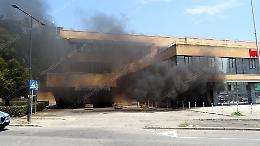 Inferno di fuoco in Comune