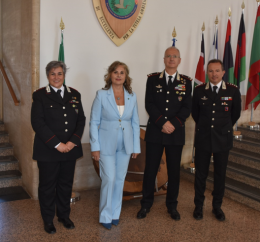 Prefetto in visita al reparto Carabinieri Forestali