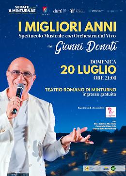 I Migliori anni, lo straordinario viaggio di Gianni Donati nella musica italiana. 