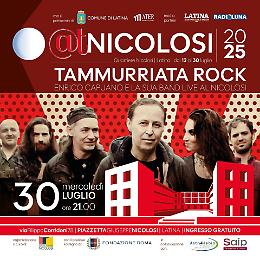 Live show per @tNicolosi, arrivano Enrico Capuano e la Tammurriata Rock