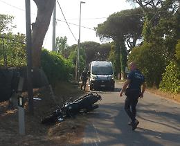 Grave incidente in via Nascosa, ferito un motociclista di 63 anni