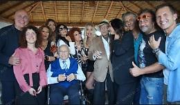 Pippo Baudo, quel giorno a Sezze per i novant'anni di Pingitore
