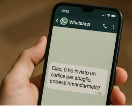 Messaggio su WhatsApp, occhio alla truffa