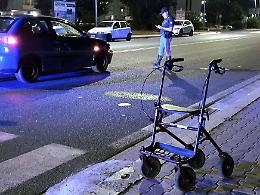 Investito da un'auto guidata da un 84enne, gravissimo un disabile 