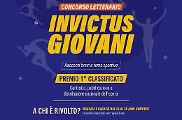 Arriva Invictus Giovani, il premio dedicato agli scrittori in erba