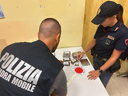 Palazzi Arlecchino: la Polizia ferma tre persone, rinvenuto oltre un chilo di hashish e proiettili