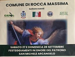 Rocca Massima celebra il santo patrono questo weekend