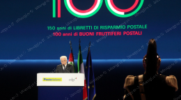 Poste e Cdp, con Mattarella la festa per i 150 anni del Risparmio postale