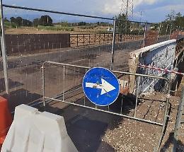 Riapre parzialmente al traffico  il ponte di Borgo Santa Maria 