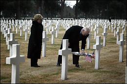 Morte Dick Cheney, il ricordo della sua visita a Nettuno