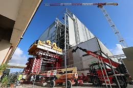 Sogin, installata nella centrale di Latina la gru per smantellare i boilers
