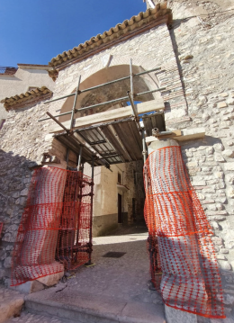 Minturno, recuperato l’affresco