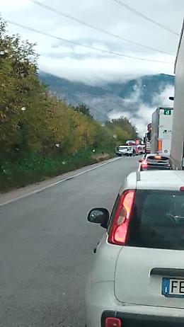 Brutto incidente stradale sulla Monti Lepini