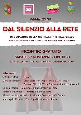 “Dal silenzio alla rete”: il convegno promosso dalla Consulta delle Donne