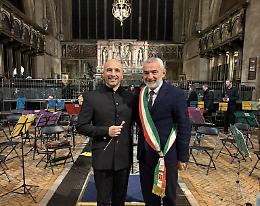 Le note che legano Cori a Londra: il sindaco De Lillis al concerto del maestro Claudio Di Meo