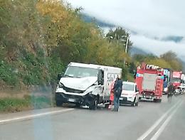 Triplo scontro sulla Monti Lepini, due conducenti positivi al droga test