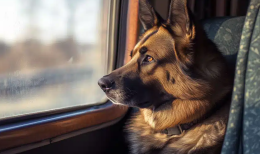 Il cane che viaggi&ograve; da solo dalla stazione di Formia a Roma