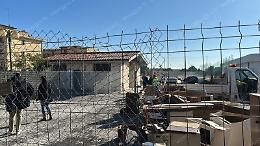 Sgomberata la casa sotto il ponte per terminare i lavori del Pnrr
