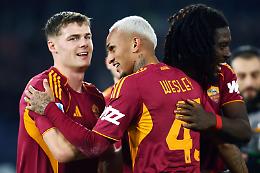 La Roma torna a vincere: 1-0 al Como grazie a Wesley