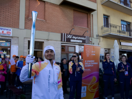 Da Ventosa alla fiamma olimpica: Rian Carlos Rubio tedoforo alle Olimpiadi invernali