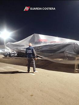 Maxi gommone rubato ritrovato a Terracina: vale 200mila euro