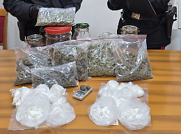 Un chilo di cocaina a casa, concessi gli arresti domiciliari