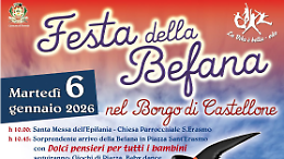 La magia della Befana torna a Castellone: una mattinata di festa per grandi e piccoli