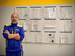 Il postino fumettista che "disegna le consegne"