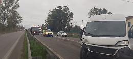 Incidente sulla Pontina, ferito il conducente di un furgone
