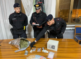 Spaccio nella notte a Latina, arrestato 53enne con oltre un chilo di droga