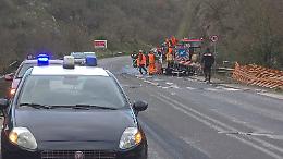 SR 630 Ausonia, riaperto il tratto interessato dalla frana a Esperia
