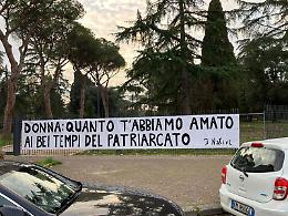 Striscione al parco Borsellino e Falcone, la condanna del sindaco Celentano