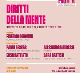 Diritti della mente, dibattito con i Giovani Democratici