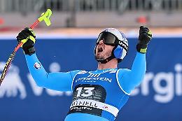 Dominik Paris concede il bis dopo la discesa vince il SuperG
