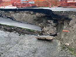 Spigno Saturnia, al via i lavori urgenti per la messa in sicurezza della provinciale per Spigno Vecchio.