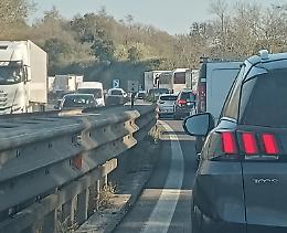 Incidente sulla Pontina, traffico in tilt verso Latina