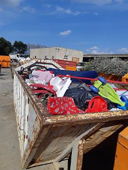 Cisterna, boom di raccolta per i rifiuti ingombranti: numeri positivi per l&rsquo;isola ecologica