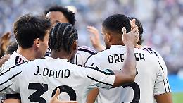 La Juventus supera 2-0 il Genoa ed &egrave; a -1 dal Como