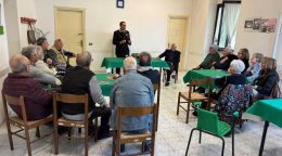 Latina Scalo, Carabinieri incontrano gli anziani: focus sulle truffe e come difendersi